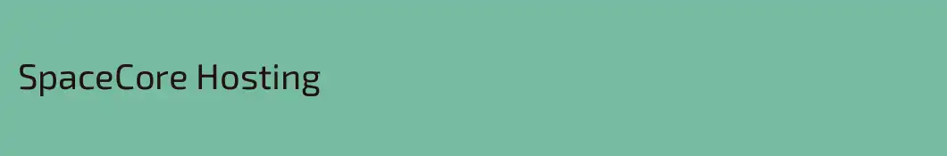SpaceCore Hosting